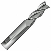 APPROVED VENDOR Square End Mill: Carbide, 3 Flute, 5/16" Mill Dia, 1-1/2" LOC, 3-1/2" OAL (MPN 314684)