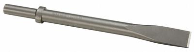 WESTWARD Chisel: 0.68 in Shank Size, Round, Oval, 1 in Chisel Tip Wd - Flat Chisels for Chipping Hammers
