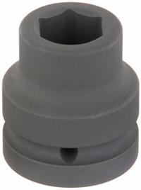 WESTWARD Impact Socket: 1 in Drive Size, SAE, 1 1/8 in Socket Size, 6-Point, Std, Black Phosphate (MPN 21WM20). Key specifications — attr1215501: WESTWARD; attr1215515: Black Phosphate; attr1215518: 1-1/8 in.