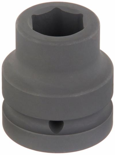 WESTWARD Impact Socket: 1 in Drive Size, SAE, 1 1/8 in Socket Size, 6-Point, Std - 1" Drive Impact Sockets