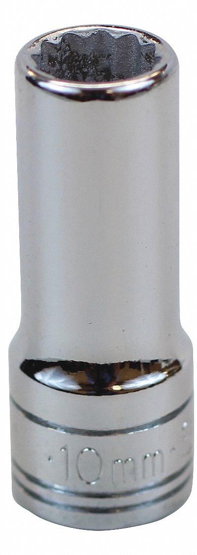 SK PROFESSIONAL TOOLS Socket: Metric - 3/8" Drive Hand Sockets
