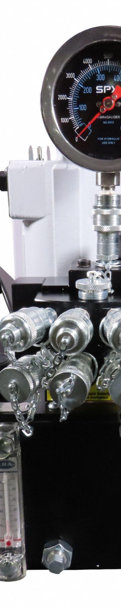 BOLTING Electric Pump: 10,000 psi Max - Corded Electric Hydraulic Torque Wrench Pump Units