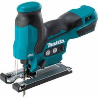 MAKITA Jigsaw: Barrel Grip, T-Shank, Orbital Stroke, 3,000 stroke/min Stroke Rate - Max, Brushless (MPN XVJ05Z). Key specifications — attr1170165: Barrel Grip; attr1170166: T-Shank; attr1170167: Orbital; attr1170168: Brushless.