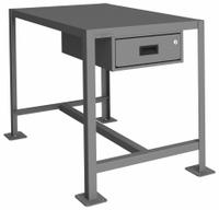 DURHAM MFG Work Table: Fixed Ht, Steel, 36 in x 24 in, 2,000 lb Overall Load Capacity, Steel (MPN MTD243630-2K195). Key specifications — Brand: DURHAM MFG; Unit Type: Not Expandable or Modular.