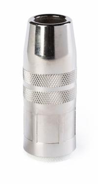 LINCOLN ELECTRIC Nozzle: 5/8 in, Straight, Flush, Slip-On (MPN KP2742-2-62F). Key specifications — Manufacturer Part Number: KP2742-2-62F; Nozzle to Tip Relationship: Flush; For Contact Tip Series: Magnum Pro 350A; Brand: LINCOLN ELECTRIC.