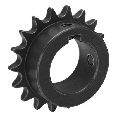 TRITAN Sprocket: 40, For 1/2 in Chain Pitch, 1 1/2 in Bore Dia, 18 Teeth, 2.879 in Pitch Dia - Size 40 Fixed-Bore Roller Chain Sprockets