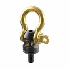 JERGENS Hoist Ring: Shackle Included, 1 1/4"-8, Max. 15,000 lb, Lifting/Pulling, Pivot/Swivel, Inch (MPN 24420). Key specifications — Brand: JERGENS; Thread Size: 1-1/4"-8; Operation: Pulling.