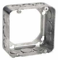 RACO Extension Ring: Die-Cast Zinc, Silver, For 2 Gangs, 2.13 in Overall Dp, 4.69 in Overall Wd (MPN 262). Key specifications — Brand: RACO; For Number of Gangs: 2; Accessory Type: Extension Ring; Color: Silver; Material: Die-Cast Zinc.
