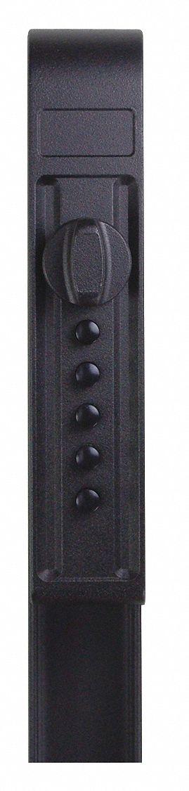 KABA SIMPLEX Cabinet Lock: Painted Black - Mechanical Keypad Cabinet & Locker Locks