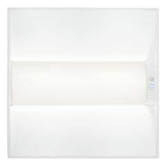 SYLVANIA Troffer Fixture: 2 ft Lg, 2 ft Wd, 2,222 lm_4,445 lm, 3000K, 35 W, 120V AC (MPN VOLUME7A/S035UNVD8SC8/22/BLE). Key specifications — attr1261884: 120V AC; attr1261878: SYLVANIA; attr1261883: (2) 32W T8; attr1261870: 3000K; attr1261880: Yes.