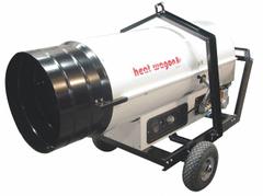 HEAT WAGON Portable Gas Ducted Tent and Remediation Heater: 400,000 BtuH Heating Capacity Output (MPN DG400). Key specifications — Manufacturer Part Number: DG400; Brand: HEAT WAGON; Key Features: Automatic Safety Shut-Off; Overall Dimensions - H x W x D: 39 in x 34 in x 61 in; Product Type: Portable Gas Ducted Tent and Remediation Heater.