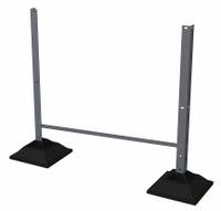 TRI-ARC Platform Support Leg: 1.7 ft Overall Ht, 36 in Overall Wd, 500 lb Load Capacity, Aluminum (MPN URTSL20). Key specifications — attr1050432: TRI-ARC; attr1050434: Silver; attr1050449: Aluminum.