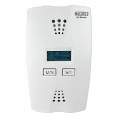 MACURCO IAQ Carbon Dioxide Detector: Custom Calibration/End of Life Notification, Carbon Dioxide (MPN IAQ-CO2-A-W). Key specifications — Manufacturer Part Number: IAQ-CO2-A-W; Brand: MACURCO; Digital Display Screen Type: LCD; Features: End-of-Llife Notification; PPM Accuracy: 10ppm; Testing Functions: Indoor Air Quality; Alert Type: Digital Display; Gases Detected - NEW: Carbon Dioxide.