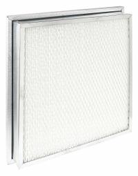 GRAINGER Minipleat Air Filter: 24 in x 24 in x 4 in, Fiberglass, Metal, Single Header, MERV 13 (MPN 2GFK9). Key specifications — Brand: GRAINGER; Frame or Header Material: Metal; Media Material: Fiberglass.