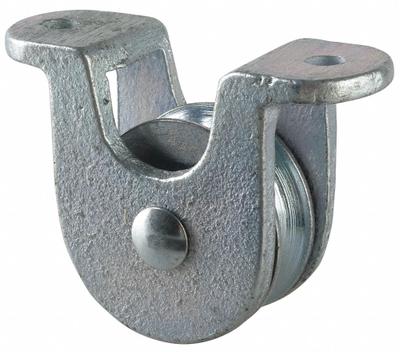 PEERLESS Pulley Block: Open Deck Pulley Block, Mounted, Upright Mount, Lifting/Pulling - Upright-Mount Pulley Blocks