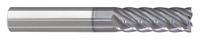 APPROVED VENDOR Corner Radius End Mill: Carbide, nACRo Coated, 6 Flute, 5/16" Mill Dia, 1-5/8" LOC (MPN 292-501153)