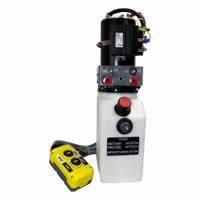 CHIEF Hydraulic Power Unit: 0.5 gpm, 3,000 psi Max. Pressure, 0.66 gal Reservoir Capacity, 12V DC (MPN 253345). Key specifications — attr96377: 0.5 gpm; attr96380: 12V DC; attr96382: SAE 4; attr96383: SAE 4; attr98855: CHIEF; attr96386: Poly.