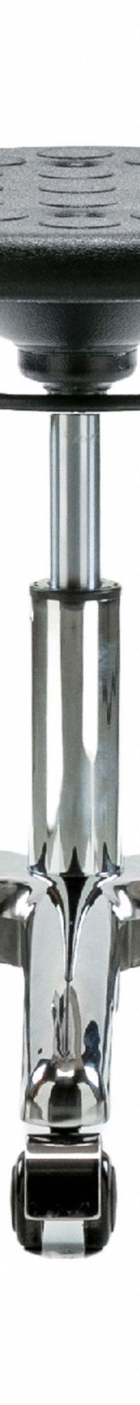 Stool: Polyurethane, Ht Range 16 1/4 in to 21 1/2 in, 13 in Seat Wd, 13 in Seat Dp, 0 Glides, Black (MPN IPDHSO-CR-CC-BLK). Key specifications — Brand: APPROVED VENDOR; Foot Support: No; Base Material: Aluminum; ESD-Safe: Not ESD Safe; Number of Casters: 5.
