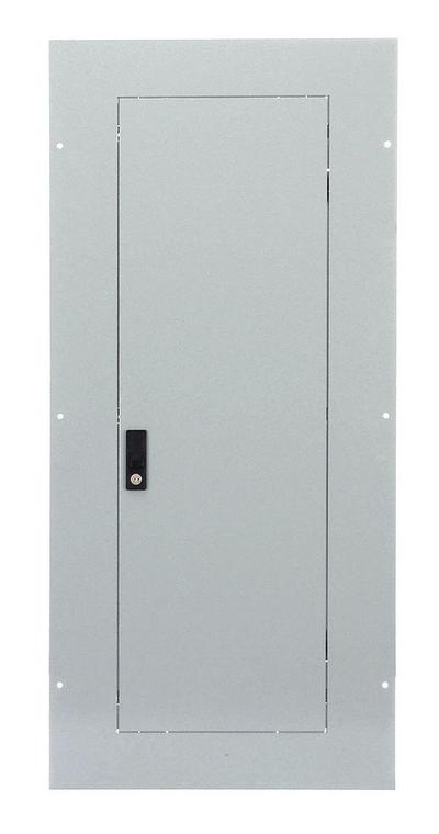 GE Panelboard Cover: 42 Spaces, 225 A Amps, 49.5 in Lg, 1, 32FV85, Flush Mounting - GE A Series Panel Covers