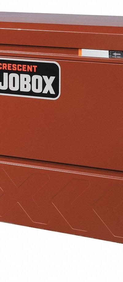 CRESCENT JOBOX Jobsite Box: 30 in W x 48 in D x 36 3/4 in H - Chest-Style Jobsite Boxes