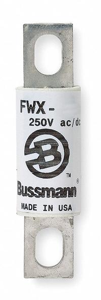 Semiconductor Fuse: FWX Series, Fast-Acting, 60 A, 250 V AC, 250 V DC DC Volt Rating, Non-Indicating (MPN FWX-60A). Key specifications — Series: FWX; Brand: BUSSMANN; Voltage Type: AC/DC.