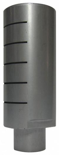 SPEEDAIRE Silencer Muffler: 3/8 in NPT, 1 in Hex Size, Aluminum, Mesh SST, 300 psi Max Op Pressure (MPN 1EJW9). Key specifications — attr124412: SPEEDAIRE; attr124422: Mesh SST; attr124426: Aluminum.