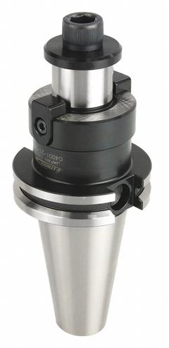 LYNDEX-NIKKEN Shell Mill Holder: CAT40 Taper, 27 mm Pilot, 71 mm Projection (MPN C4001-27-50). Key specifications — attr1033219: LYNDEX-NIKKEN; attr1039162: Coolant Through.