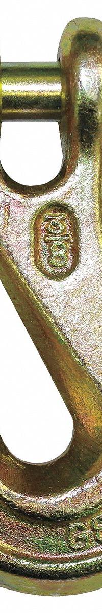 B/A PRODUCTS CO. Grab Hook: 7,100 lb Working Load Limit, 80 Hook Grade, Steel, 3/8" Thread Size (MPN G8-200-38). Key specifications — attr984695: Yellow; attr984692: B/A PRODUCTS CO.; attr1028223: None.