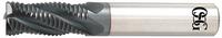 OSG Roughing End Mill: Carbide, TiAlN Coated, 4 Flute, 5 mm Mill Dia, 15 mm LOC, 64 mm OAL (MPN HP400-1968)