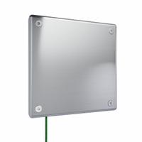 LEGRAND Wall Plate: Blank, 1 Gang, Silver, Jumbo Size (MPN WSP61B2PS). Key specifications — Brand: LEGRAND; Material: Stainless Steel; Includes: Allen Head Screws.