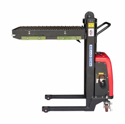 BALLYMORE Lift Table: Powered, 500 lb Load Capacity, 53 in L x 20 in W - Easy-Transfer Scissor-Lift Tables