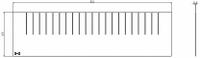 APPROVED VENDOR Divider: 5 5/8 in Overall Ht, For 24 in Drawer Wd/Dp, For 6 11/16 in Drawer Ht (MPN 493X16). Key specifications — attr114091: Drawer Divider; attr63918: APPROVED VENDOR; attr63915: 493X16.