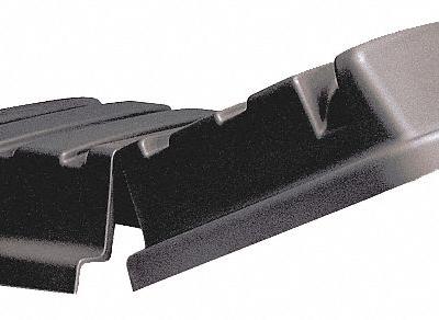 RUBBERMAID COMMERCIAL PRODUCTS Cube Truck Lid: 44 1/8 in L 31 in - Hinged Lids for Tilt & Cube Trucks