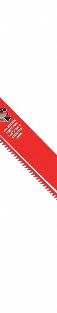 DIABLO Reciprocating Saw Blade: 10 Teeth per Inch, 12 in Blade Lg, 0.05 in Blade Thick, Steel, 3 PK (MPN DS1210CF3). Key specifications — attr1109198: 10; attr1109200: Rigid for Straight Cuts; attr1109201: Straight; attr1109209: DIABLO.