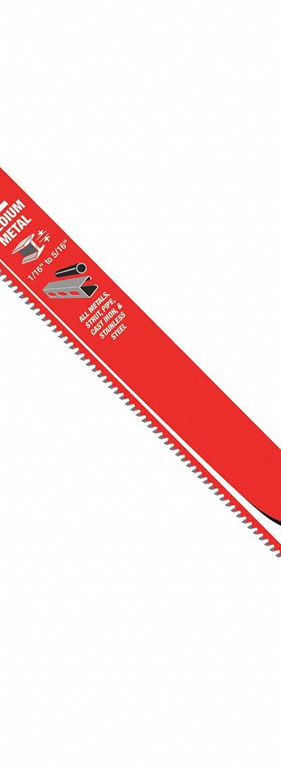 DIABLO Reciprocating Saw Blade: 10 Teeth per Inch - Thick-Metal-Cutting Blades