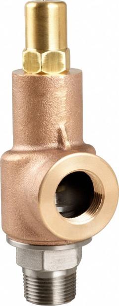AQUATROL Adjustable Relief Valve: MNPT x FNPT, 1 1/4 in x 1 1/4 in, Bronze, 600 psi Max. Op Pressure (MPN 69D1B1M2U1-600). Key specifications — Brand: AQUATROL.