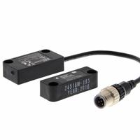 OMRON Non-Contact Door Switch: D40A Series, 1NO, 0.15 m Cable Lg, 15 mm On Sensing Distance, LED (MPN D40A-1C015-F). Key specifications — Brand: OMRON; Indicating Light: LED; Series: D40A; Termination Type: Screw.