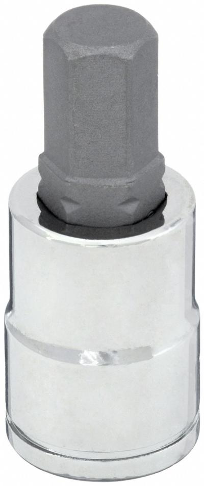 WESTWARD Socket Bit: 3/8 in Drive Size, Hex Tip, 11 mm Tip Size, 2 in Overall Lg - Hex Bit Sockets