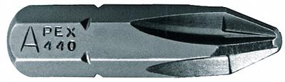 APEX Insert Bit: Insert Bit, Imperial, PH3 Bit Industry Size, #3 Bit Size, Std - Insert Bits