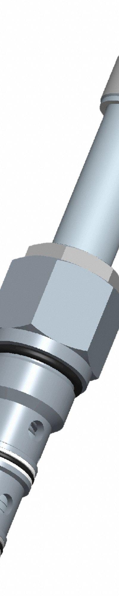 BUCHER HYDRAULICS Cartridge Valve: Screw-In, Screwdriver Adjustment, C16-30 Valve Cavity Size - Flow Control Cartridge Valves