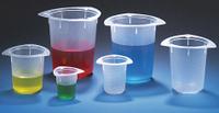 APPROVED VENDOR Tri-Pour Beaker: Low Form, Molded Graduation, Polypropylene, Translucent, 50 mL (MPN 3640). Key specifications — Clarity: Translucent; Graduation Style: Molded; Body Color: Colorless; Brand: APPROVED VENDOR; Product Type: Tri-Pour Beaker; Includes Graduations: Yes; Beaker Type: Low Form.
