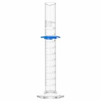 GLOBE SCIENTIFIC Graduated Cylinder: 100 mL, B, To Deliver (TD), 1 mL Graduation Increments - mL (MPN 8330100). Key specifications — ASTM Specification: E1272; Brand: GLOBE SCIENTIFIC; USP Specification: Type I; Closure Included: No; Includes: Bumper.