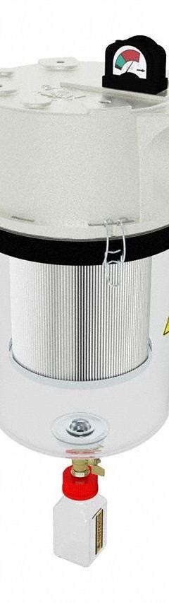 SOLBERG T-Style Medical Vacuum Filter: 0.1 micron Rating, 99.995% Efficiency, 13 1/2 in Outside Dia (MPN HV-UL234/2G-400C). Key specifications — attr101190: HV-UL234/2G-400C; attr101207: Polycarbonate; attr101193: SOLBERG.