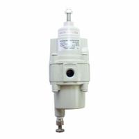BELLOFRAM Filter Regulator: Type 51FRWT Series, 1/4 in NPT, 20 scfm, 40 micron, 0 psi to 120 psi (MPN 960050000). Key specifications — attr109419: BELLOFRAM; attr109429: Aluminum; attr109463: No; attr109467: Nitrile; attr109468: Type 51FRWT.