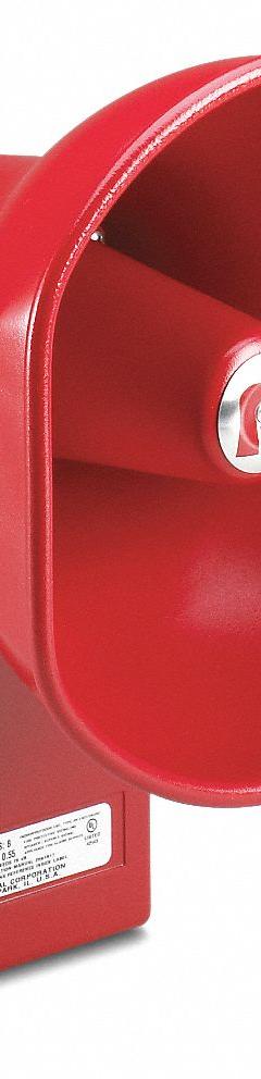 FEDERAL SIGNAL PA Weatherproof Speaker: Powered, 1-Way, 8 in Overall Wd, 12 1/4 in Overall Ht, AM300. Key specifications — attr1056470: Indoor; attr1056495: Powered.