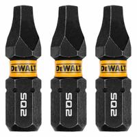 DEWALT Driver Bit: Screwdriver Bit, #2 Bit Size, S2 Bit Industry Size, Std, 1 in Overall Lg, 3 PK (MPN DWAF1SQ2IR3). Key specifications — attr1119721: Standard; attr1119722: DEWALT; attr1119715: S2 Steel; attr1119719: Hex; attr1202622: #2.
