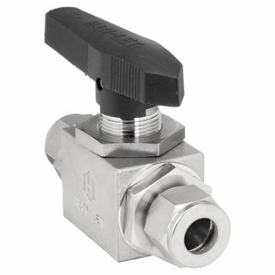 HAM-LET Manual Two-Way Ball Valve: 1/2 in, 316 Stainless Steel, Straight - Straight-Body Stainless Steel Ball Valves