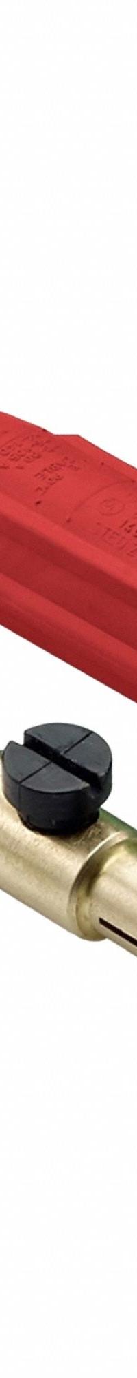 Single Pole Inline: Male, Red, 600V AC/600V DC, 140 A, Crimp Tube Termination, 15 Series (MPN 15D23-UR). Key specifications — Gender: Male; Series: 15; Brand: LEVITON.
