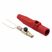 Single Pole Inline: Male, Red, 600V AC/600V DC, 140 A, Crimp Tube Termination, 15 Series (MPN 15D23-UR). Key specifications — Gender: Male; Series: 15; Brand: LEVITON.