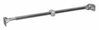 RACO Adjustable Bar Hanger: Steel, Silver, 14.38 in Overall Wd, 1.14 in Overall Lg (MPN 920). Key specifications — Brand: RACO; Accessory Type: Bar Hanger; Color: Silver; Material: Steel.